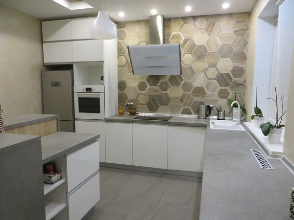 Дизайнерский кафель для кухни